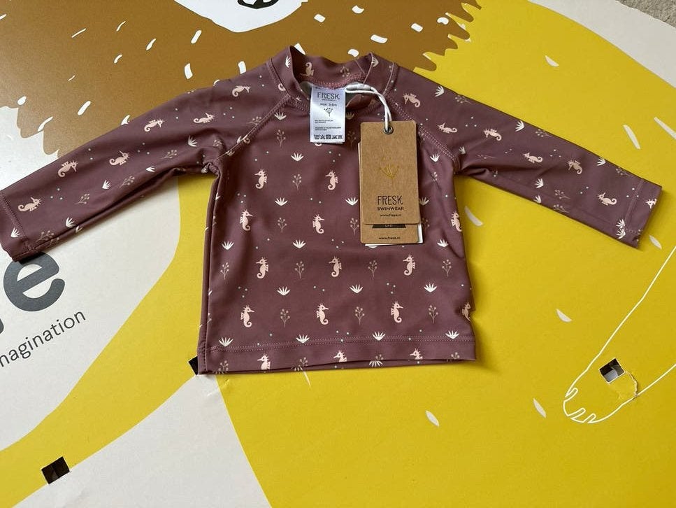 Fresk UV zwemshirt Seahorse - Maat 62/68 (3-6m), Kinderen en Baby's, Maat 62, Nieuw, Ophalen of Verzenden, Overig