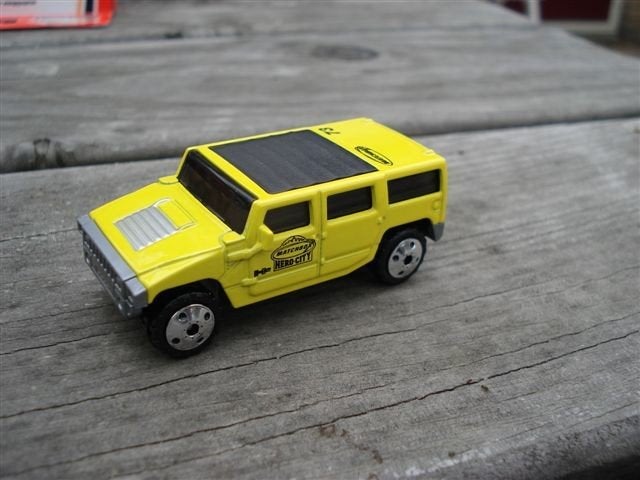 Matchbox Hummer GEEL, Ophalen of Verzenden, Nieuw, Auto