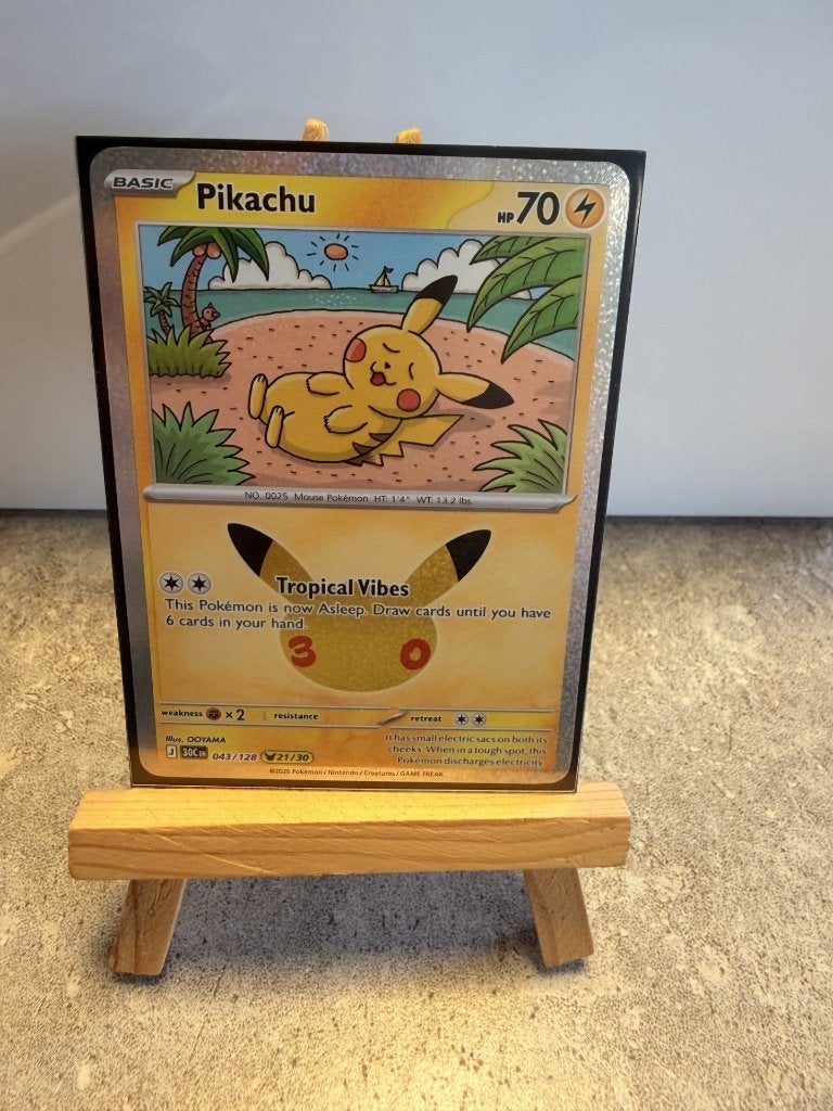 Pikachu 30th Anniversary –21/30 t/m 24/30(alle 30 Pikachu’s), Ophalen of Verzenden, Zo goed als nieuw