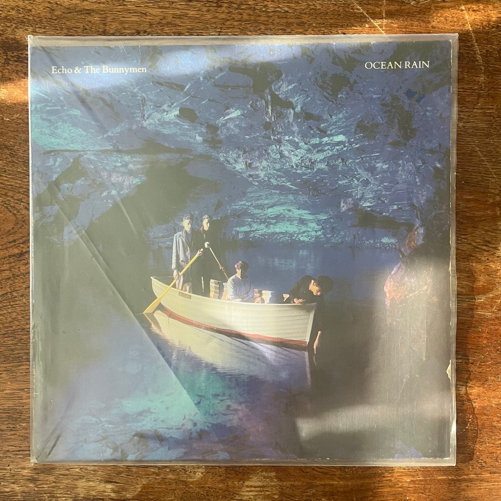 Echo and the Bunnymen - Ocean Rain LP (VG+), LP, Gebruikt, New wave, Ophalen of Verzenden
