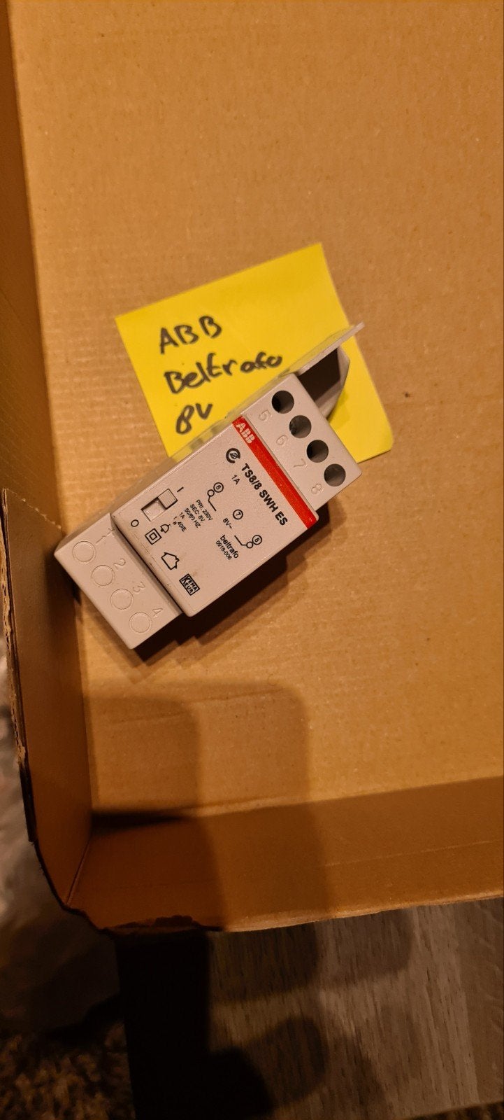 ABB Beltrafo 8V (1 stuk) Zie foto's, Doe-het-zelf en Verbouw, Ophalen of Verzenden, Overige typen