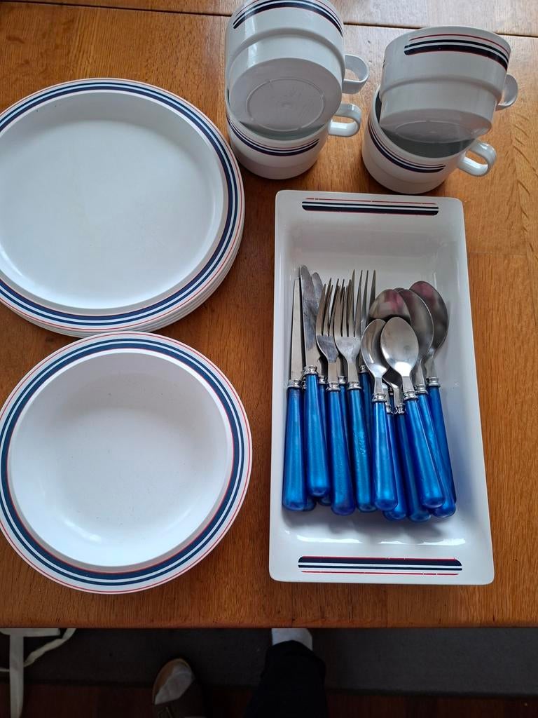 Camping Servies Mepal- Koen de Winter, Caravans en Kamperen, Kampeeraccessoires, Ophalen, Gebruikt