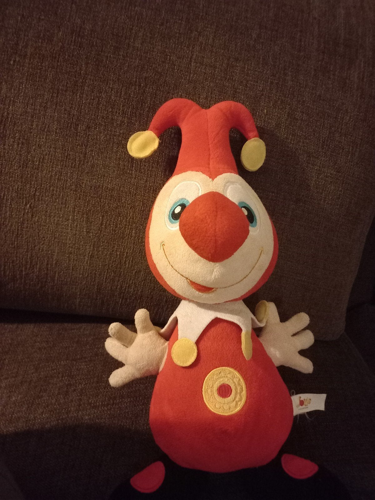 Jokie  knuffel Efteling, Kinderen en Baby's, Overige merken, Overige typen, Ophalen of Verzenden, Rood