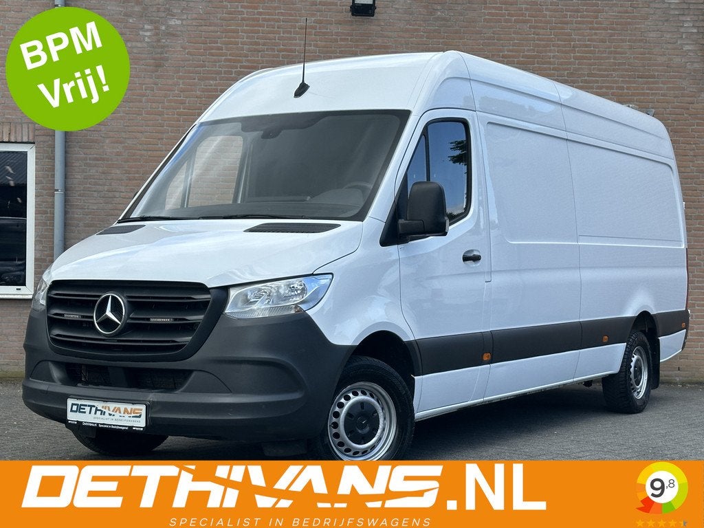 Mercedes-Benz Sprinter 317CDI 170PK L3H2 9G-Tronic / 3.500KG, Auto's, Bestelauto's, Automaat, Gebruikt, Met garantie (alle), Wit