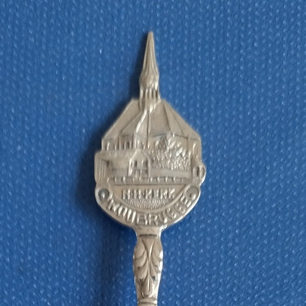 verzilverd lepeltje NH Kerk, Woubrugge (Selecta), Antiek en Kunst, Ophalen of Verzenden