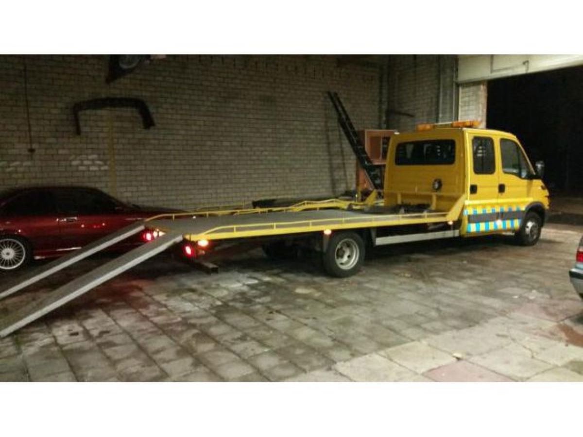 Iveco 50C 6-bak dubbelcabine, Auto's, Euro 2, 125 pk, Gebruikt, Iveco
