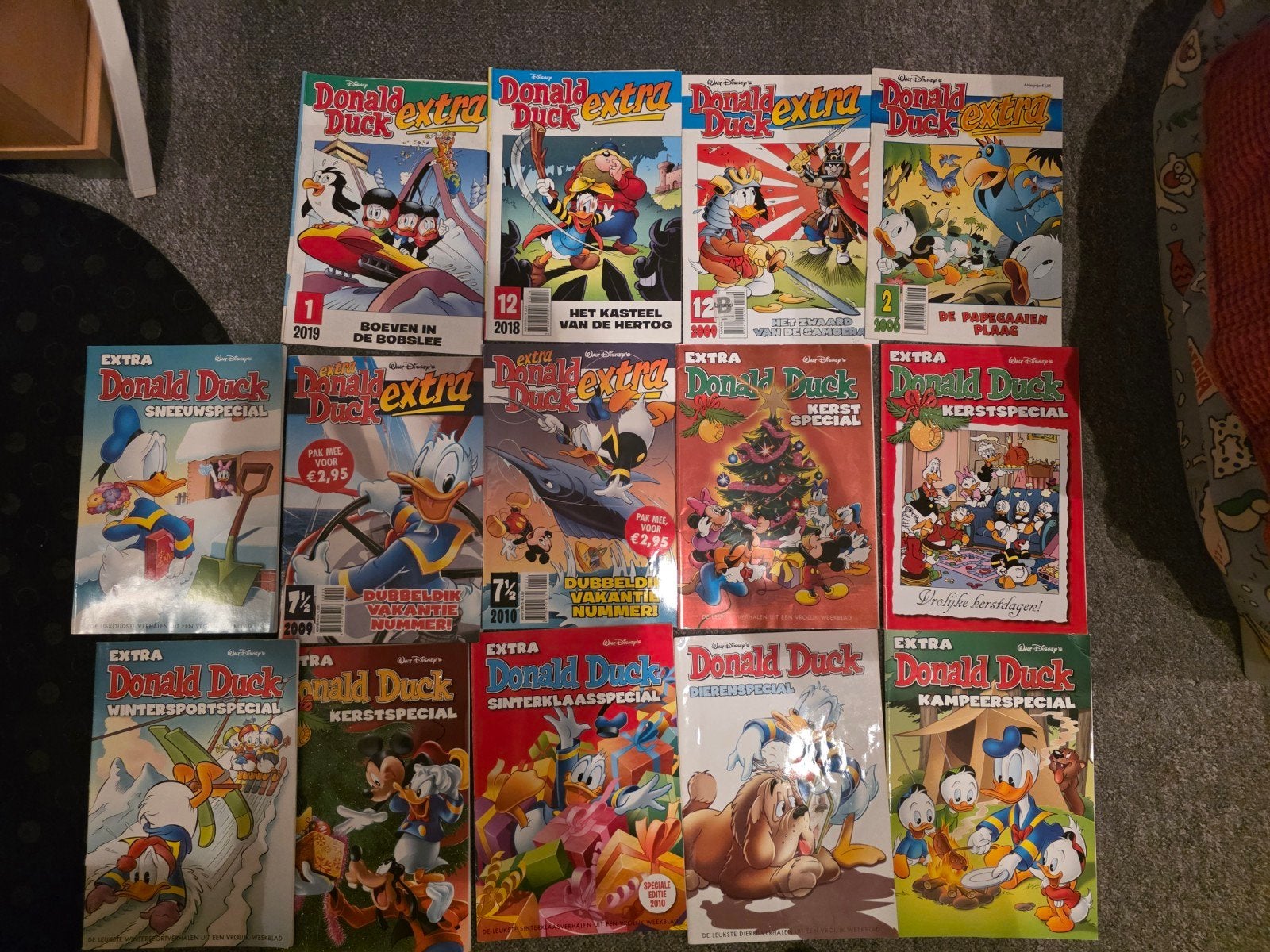 14x Donald duck extra, Meerdere comics, Ophalen of Verzenden, Zo goed als nieuw, Europa