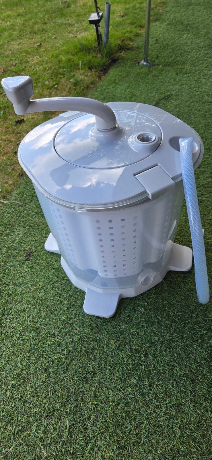 te koop: campingwasmachine, Ophalen, Zo goed als nieuw