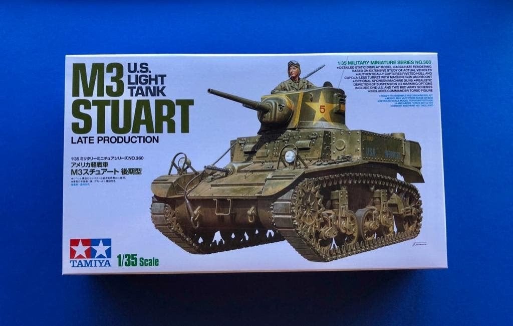 Tamiya	35360	M3 Stuart Late Production	1/35, Tank, Verzenden, 1:32 tot 1:50, Nieuw