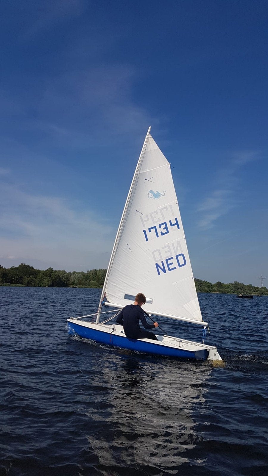 Splash Zeilboot, inclusief strandtrailer!, Watersport en Boten, Ophalen, Gebruikt, Overige typen, Minder dan 15 m²