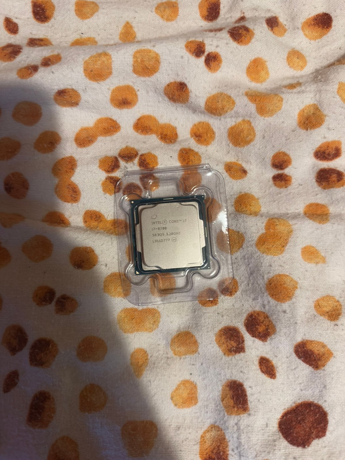 Intel Core i7-8700 Tray, Computers en Software, 6-core, Chomi., Ophalen of Verzenden, Zo goed als nieuw