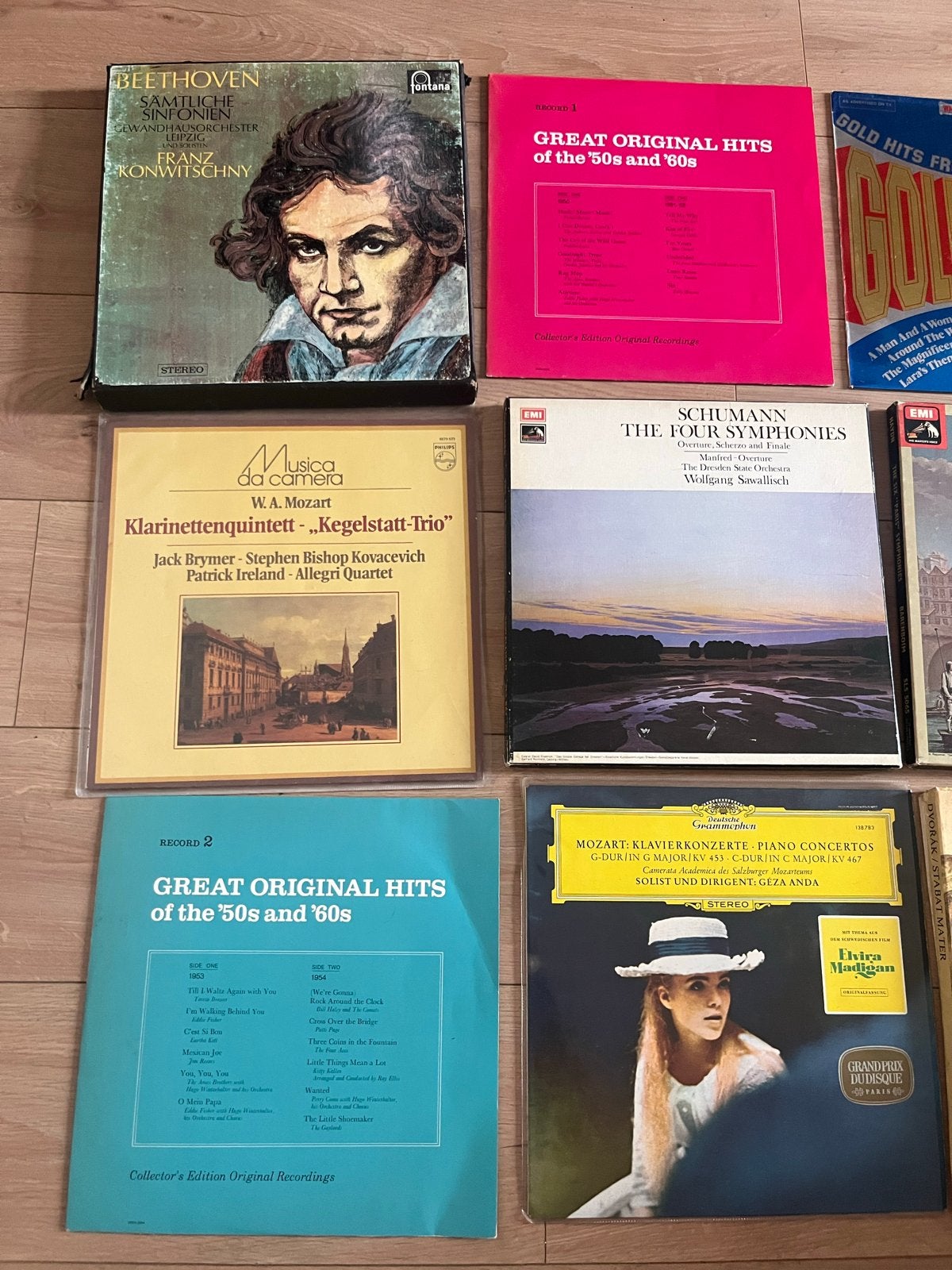 Grote collectie klassieke LP's - Diverse componisten, Ophalen, Mozart, Classicisme, Inclusief doosje