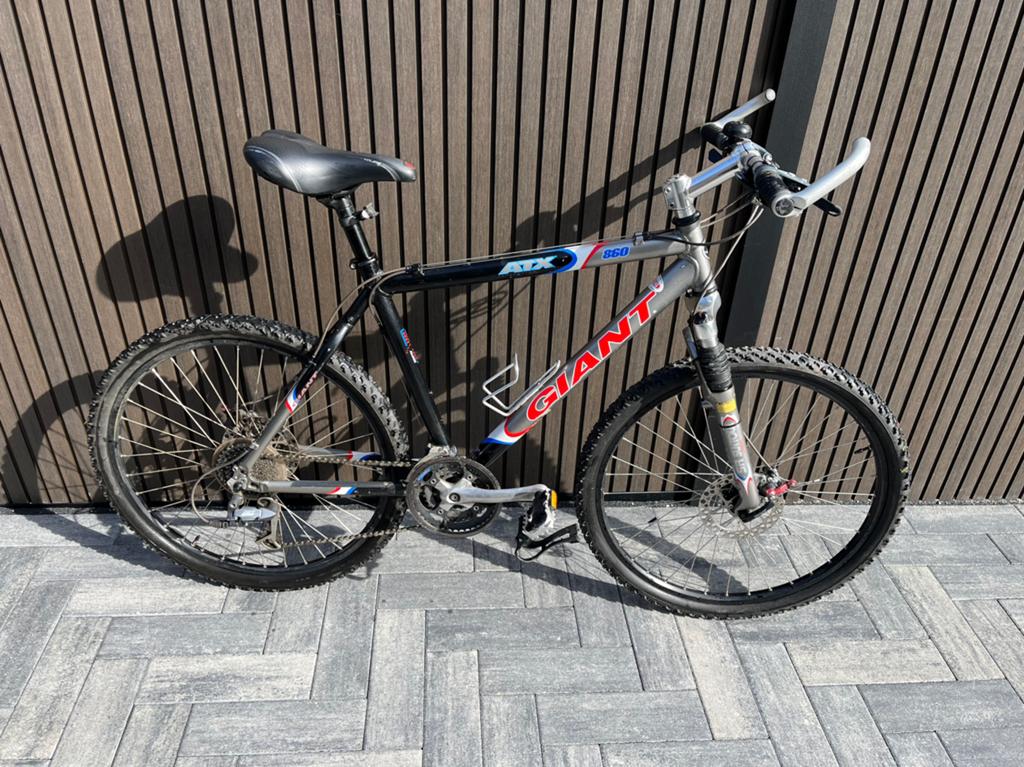Giant ATX 860 Mountainbike – Schijfremmen – 19.5, Fietsen en Brommers, Fietsen | Heren | Sportfietsen en Toerfietsen, Ophalen