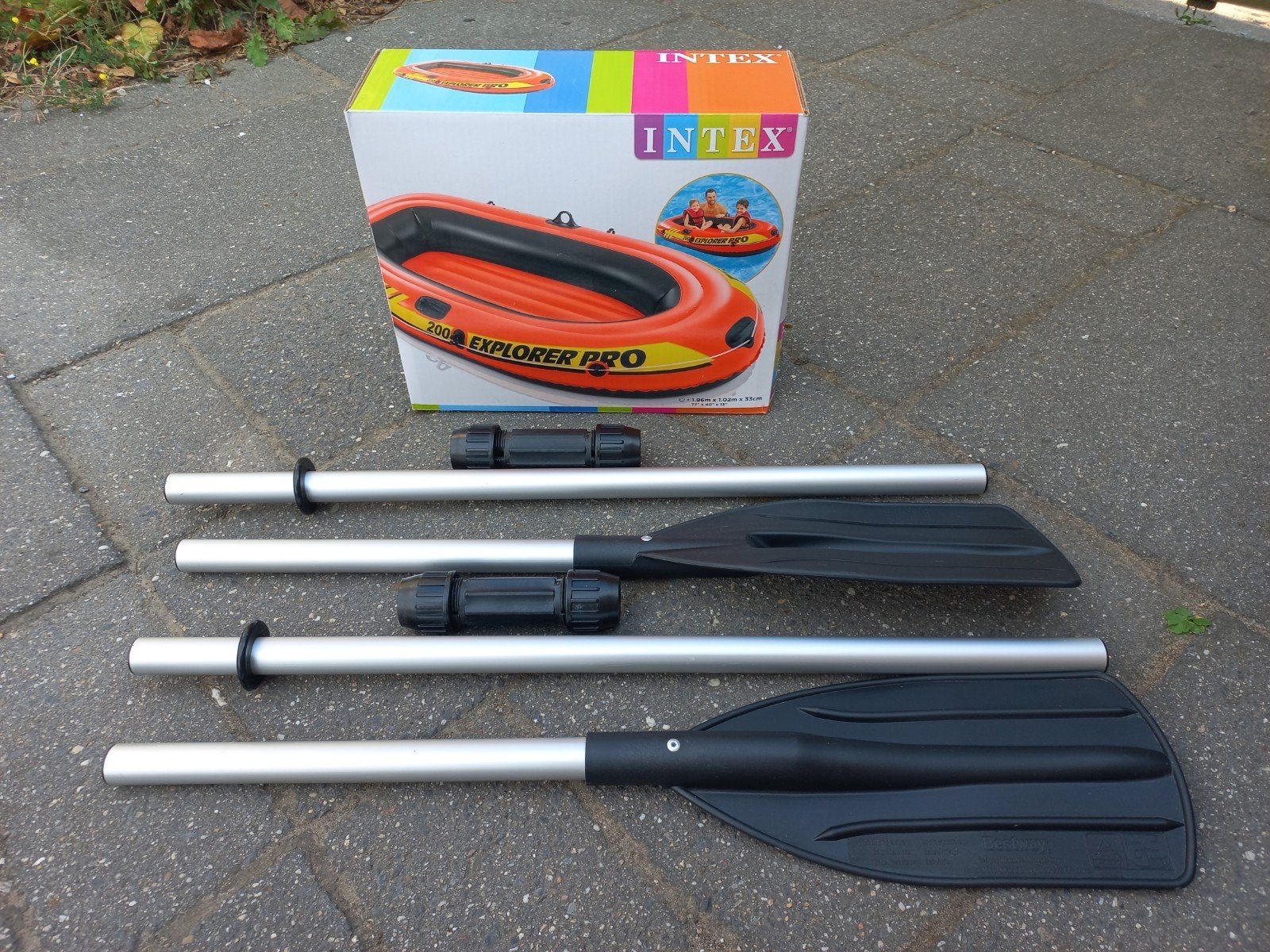 Intex Explorer Pro 200 opblaasboot, 2 persoons, nieuw, Ophalen of Verzenden, Nieuw