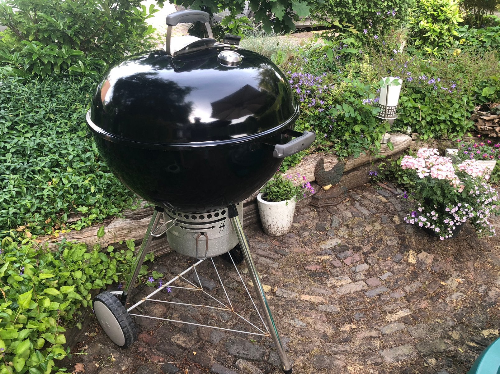 Weber bbq 57 met asla en hoes, Ophalen