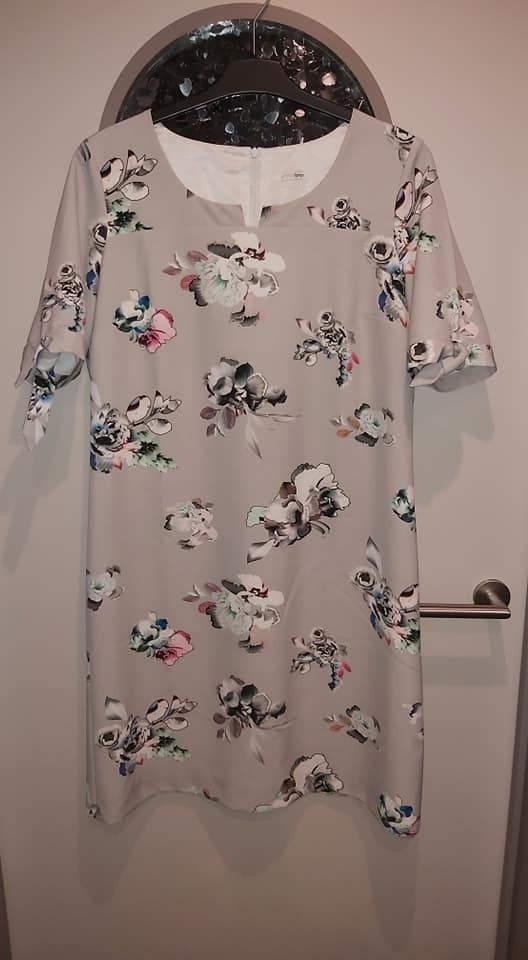 Atmos Fashion jurk, mt 42, Belgische mode, Kleding | Dames, Jurken, Maat 42/44 (L), Ophalen of Verzenden, Zo goed als nieuw, Knielengte