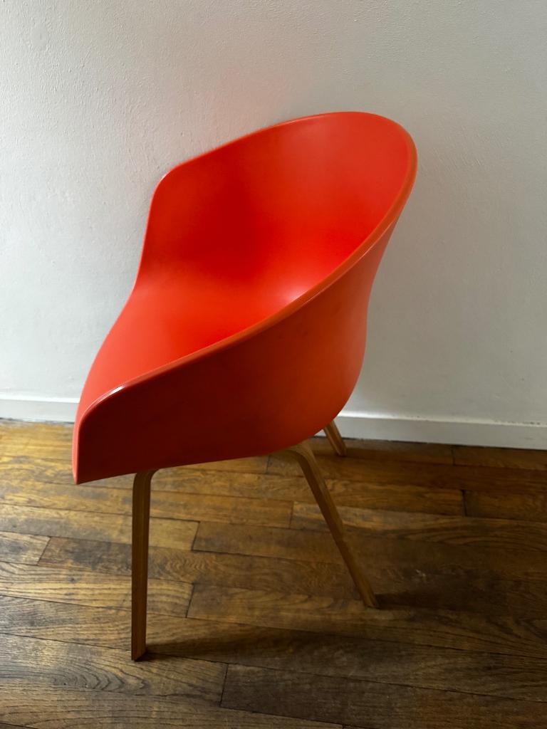 Stoel Hay | About a Chair AAC22, Huis en Inrichting, Stoelen, Zo goed als nieuw, Eén, Rood, Ophalen