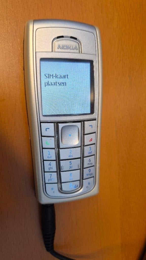 NOKIA 6230, Ophalen, Gebruikt, Geen camera, Zwart