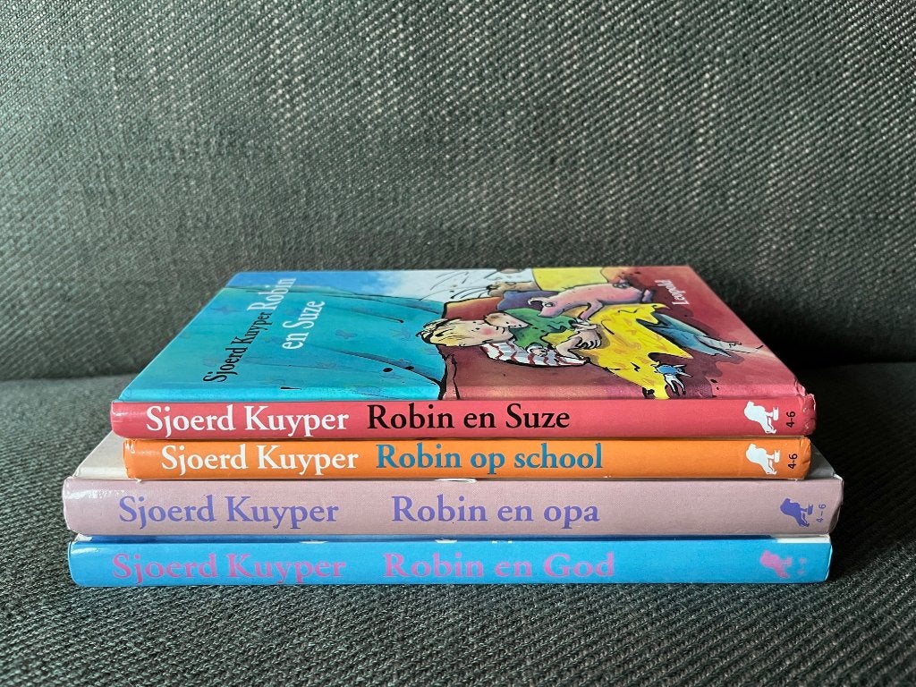 Sjoerd Kuyper - Robin boeken. (Hardcovers) 4 x, 4 x Sjoerd Kuyper, Fictie algemeen, Ophalen of Verzenden, Zo goed als nieuw