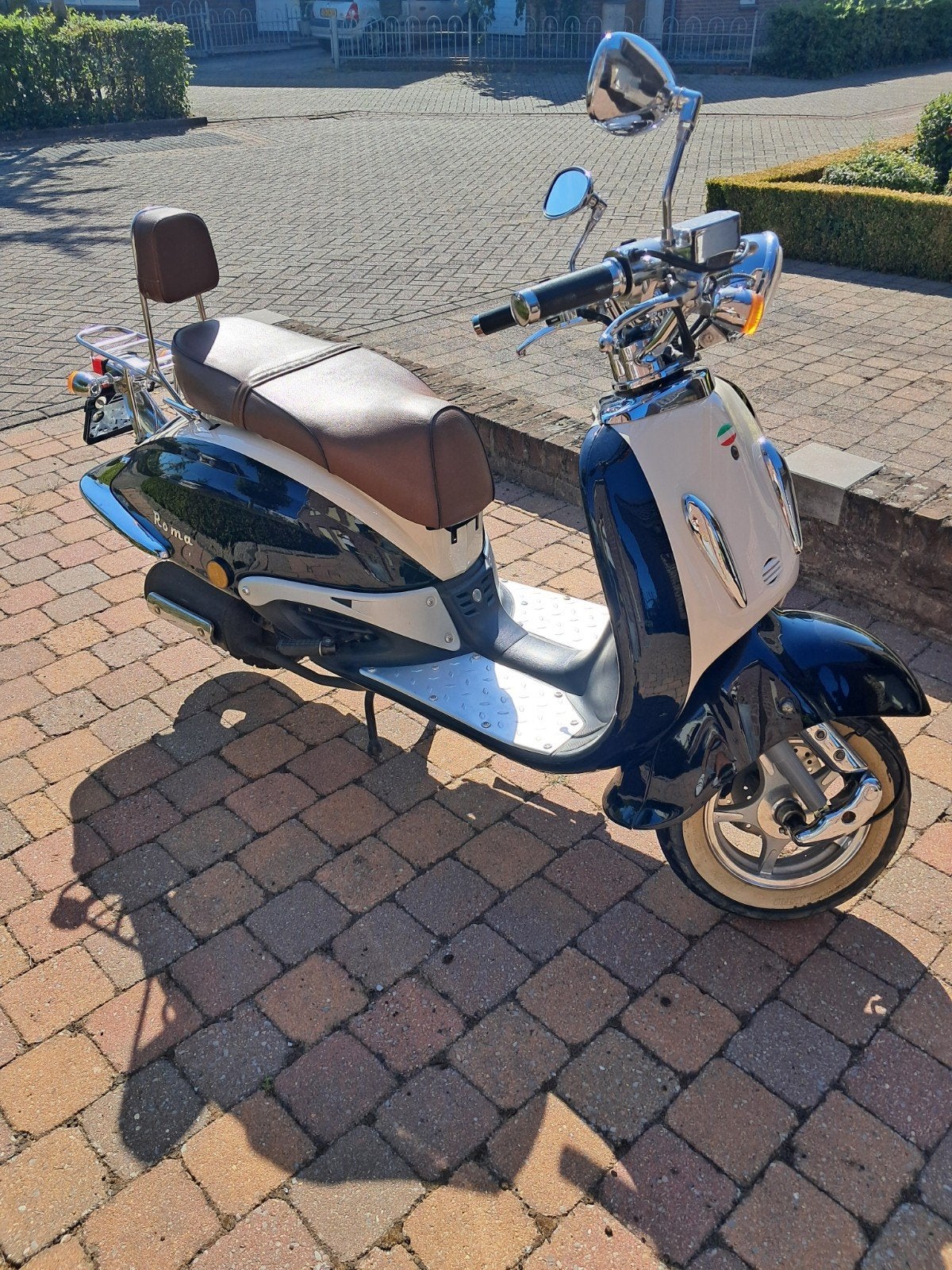 te koop retro snorscooter, Fietsen en Brommers, Snorfietsen en Snorscooters, Ophalen, Gebruikt, Benzine, Overige merken