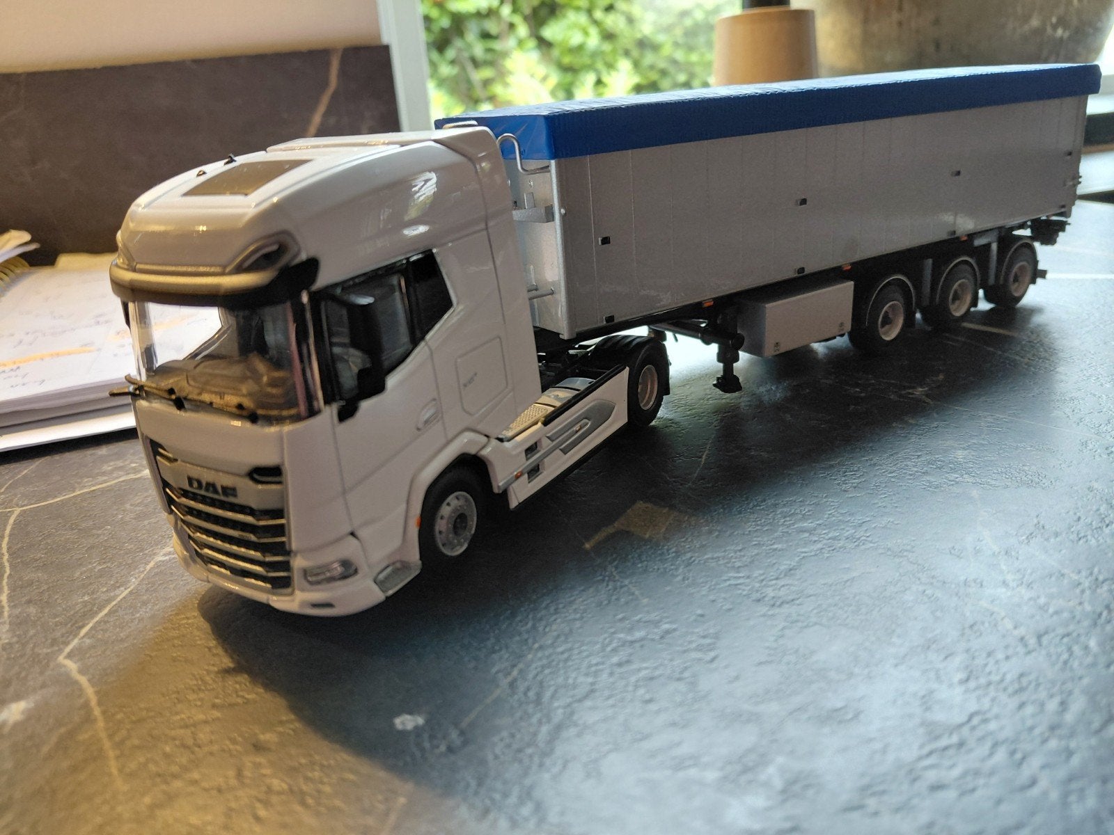 wsi basis setje daf xg met kiep bulkoplegger, Ophalen of Verzenden