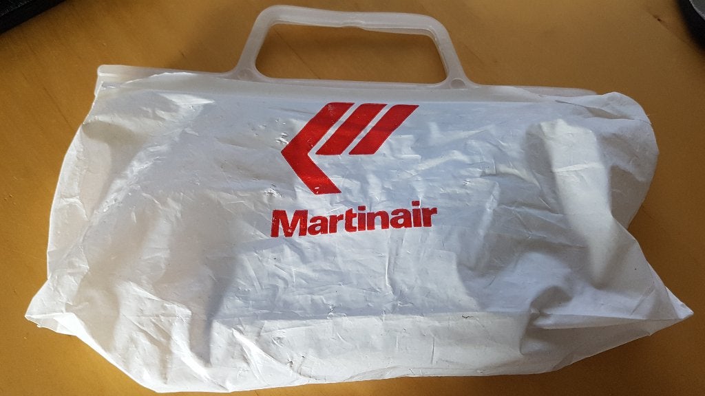 klein Martinair plastic tasje, Ophalen of Verzenden, Overige typen