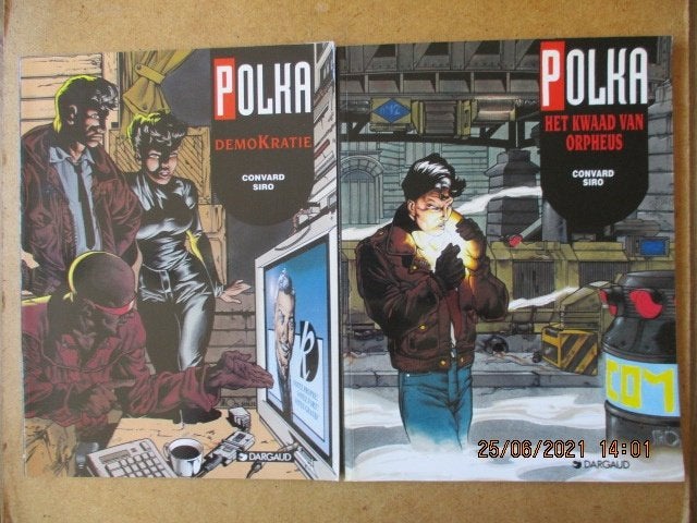 adv3711 polka, Meerdere stripboeken, Ophalen, Gelezen