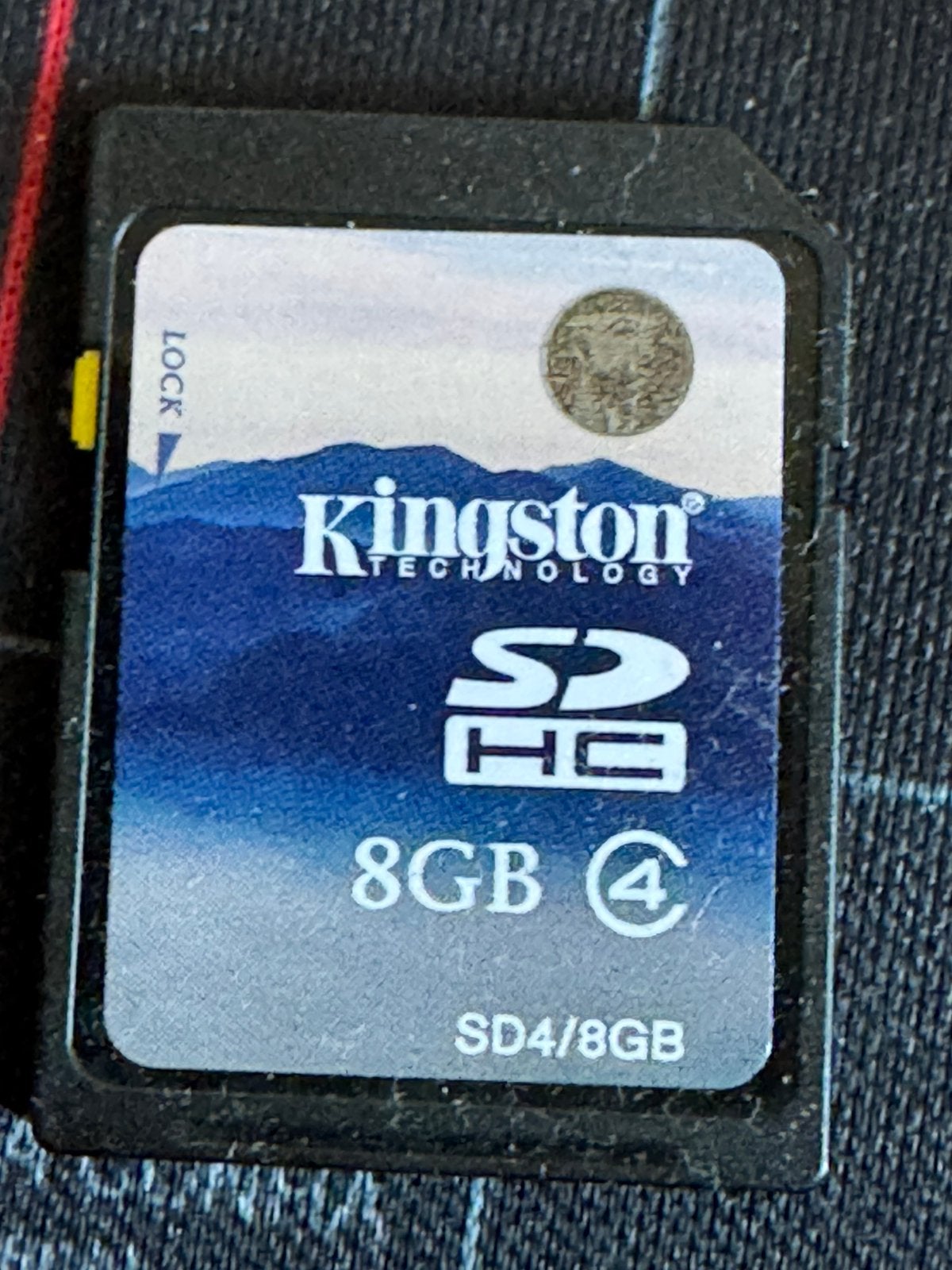 Kingston 8GB SD geheugenkaart, Ophalen, Zo goed als nieuw, SD, Fotocamera