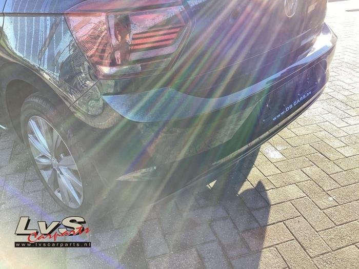 Achterbumper van een Volkswagen Polo (LC9X), Gebruikt, -, Volkswagen, -
