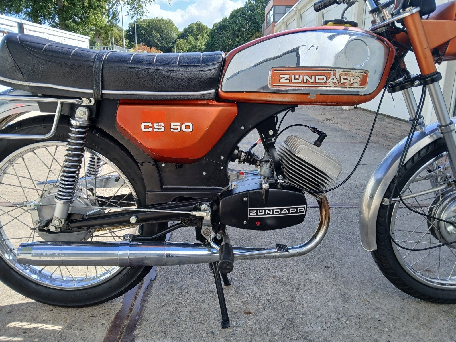 Zündapp Zadel CS50 / GTS50 - Originele Staat, Ophalen of Verzenden, Gebruikt, Zadel
