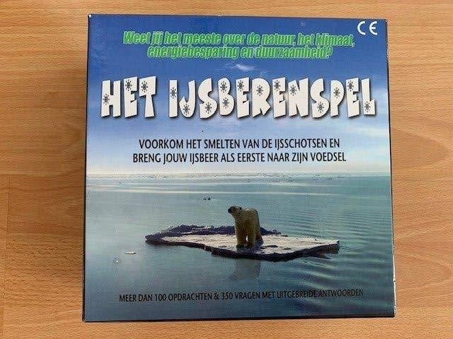 Het ijsberenspel - vanaf 10 jaar - speelduur ongeveer 45 min, Vijf spelers of meer, Ophalen of Verzenden, Zo goed als nieuw