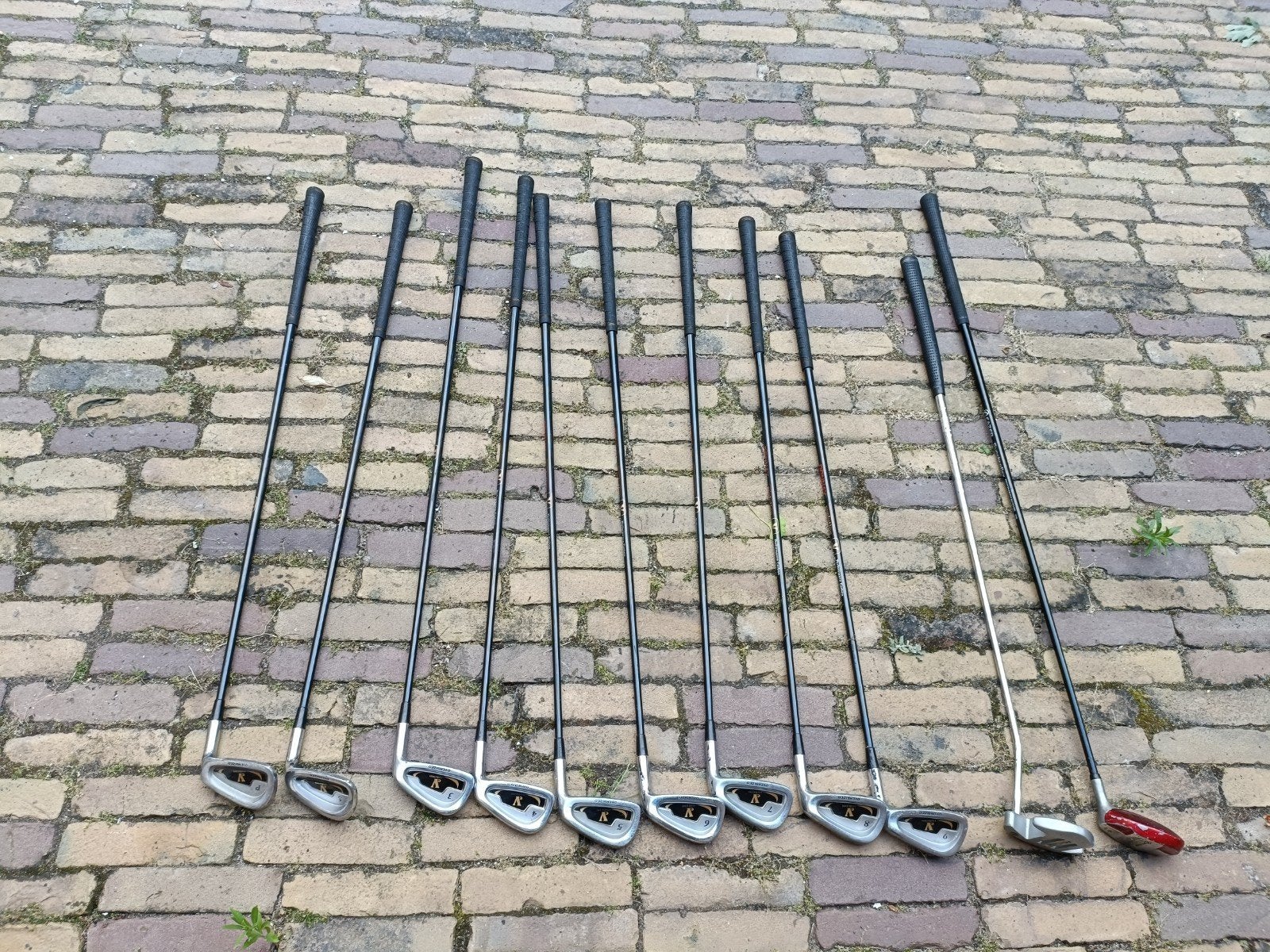 Donnay golfclubs met putter - complete set, Ophalen of Verzenden