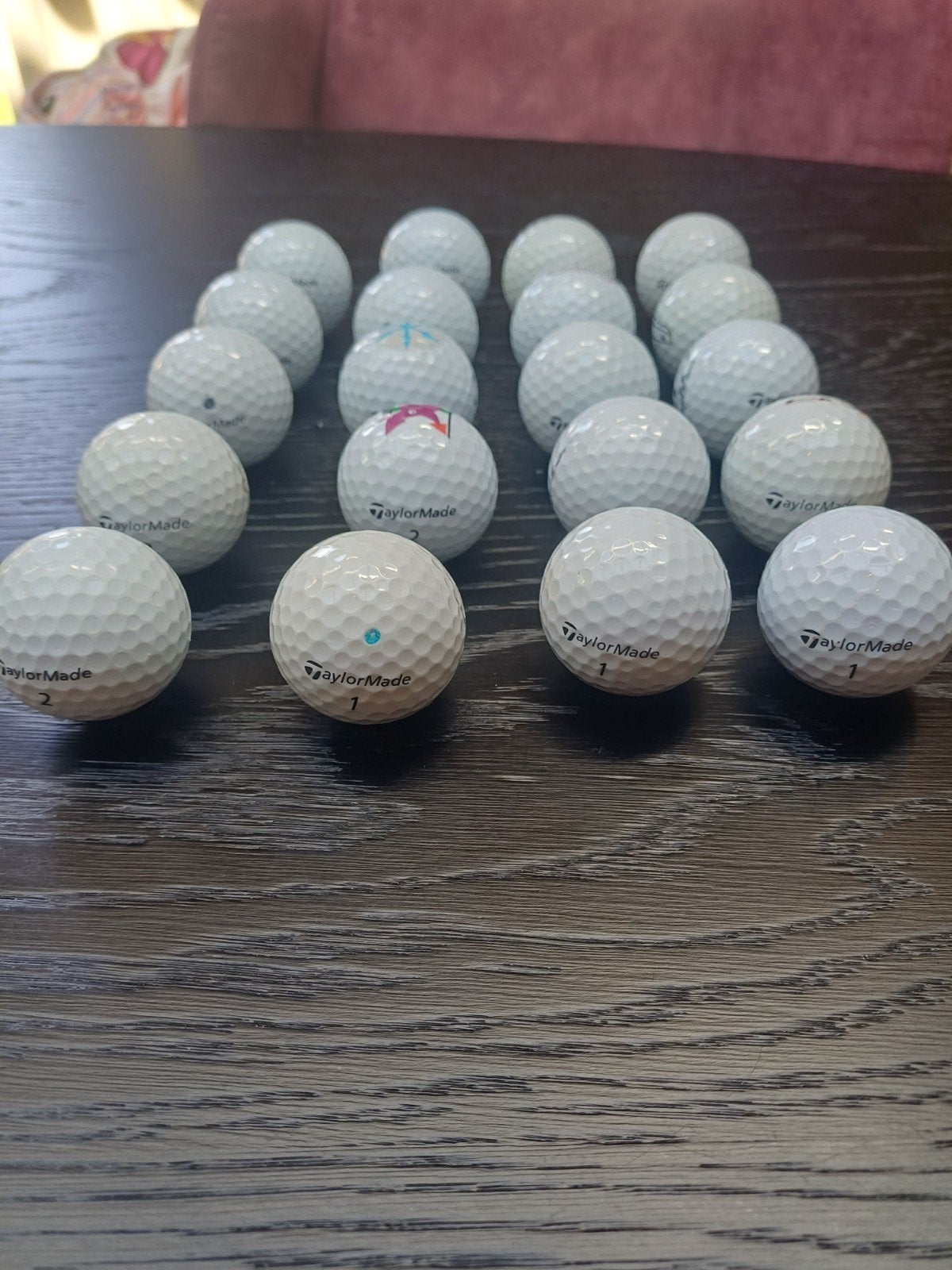 20x TaylorMade RBZ Lakeballen zie beschrijving, Ophalen, Gebruikt, Bal(len)