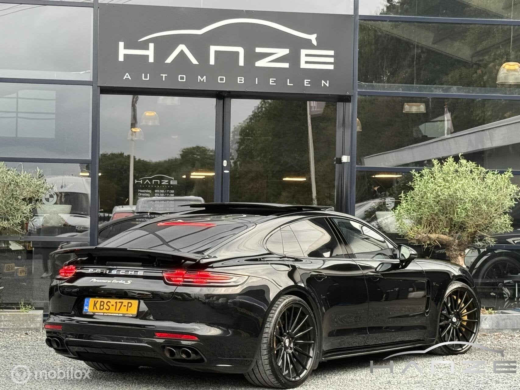 Porsche Panamera 4.0 Turbo S E-Hybrid|HUD|360°|Keramisch|BT, Auto's, Automaat, Dealer onderhouden, Gebruikt, Plug-in hybride
