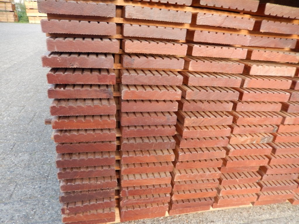 Vlonderplanken hardhout. Erg mooie kwaliteit! (*), Tuin en Terras, Palen, Balken en Planken, Ophalen of Verzenden, Nieuw