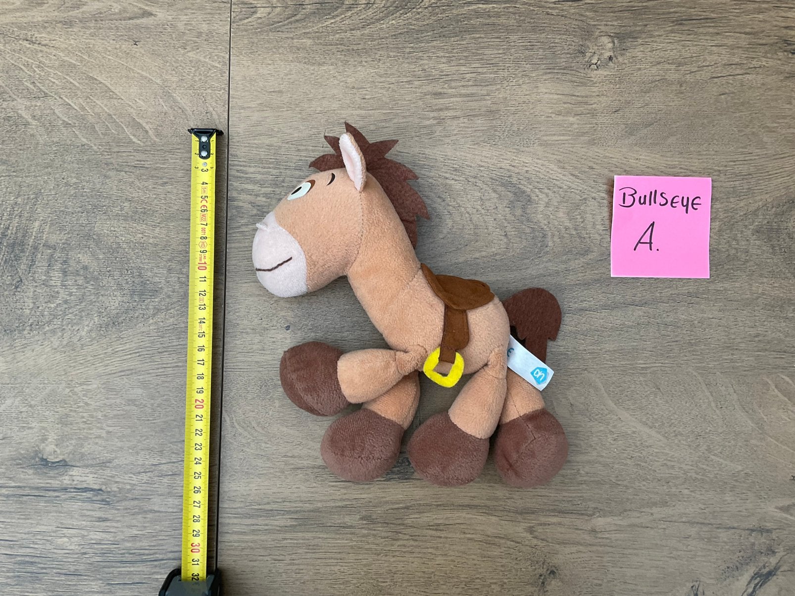 Nieuwe zgan Disney Toy Story BULLSEYE Bullebeest knuffel, Verzamelen, Ophalen, Overige figuren, Nieuw, Knuffel