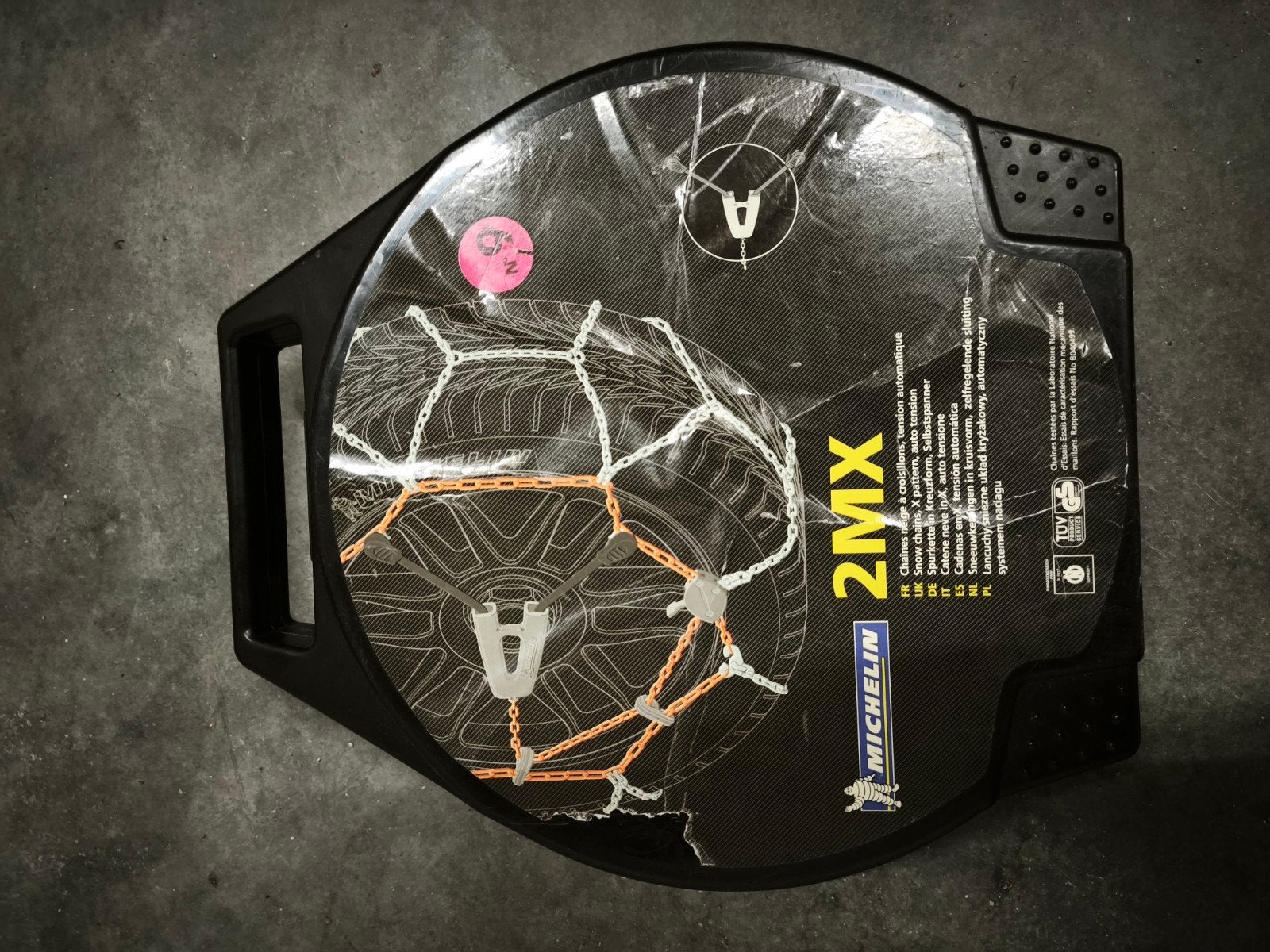 Michelin Sneeuwkettingen 2MX - Diverse maten, Ophalen, Gebruikt