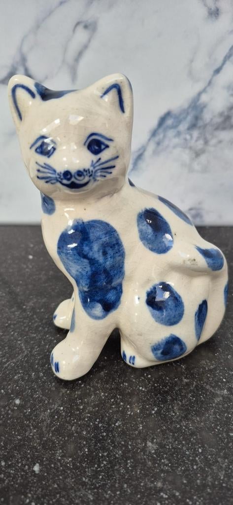 Poezen-katten beeld, Ophalen of Verzenden, Zo goed als nieuw, Hond of Kat, Beeldje of Figuurtje