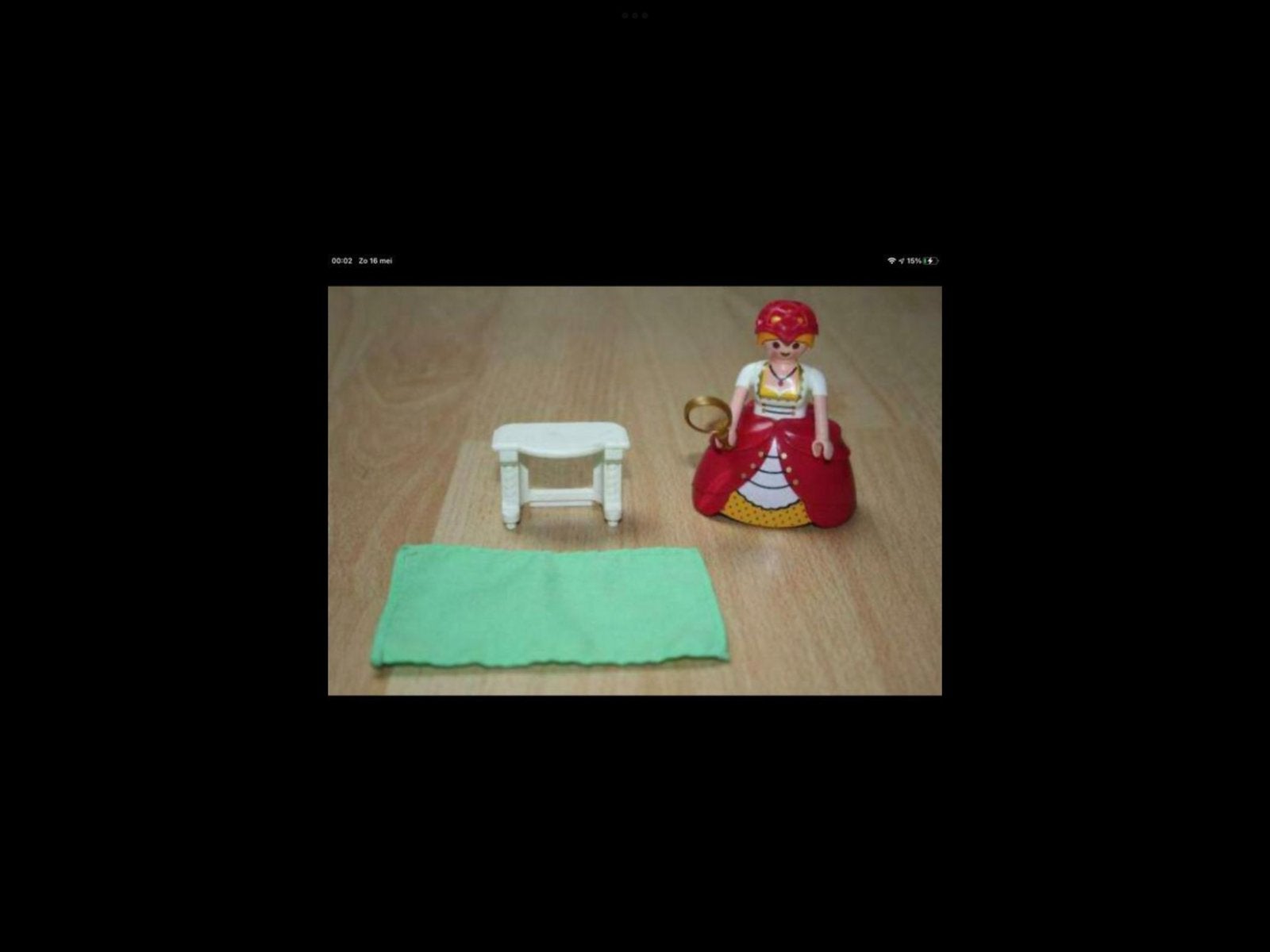 Playmobil hofdame., Ophalen of Verzenden, Zo goed als nieuw
