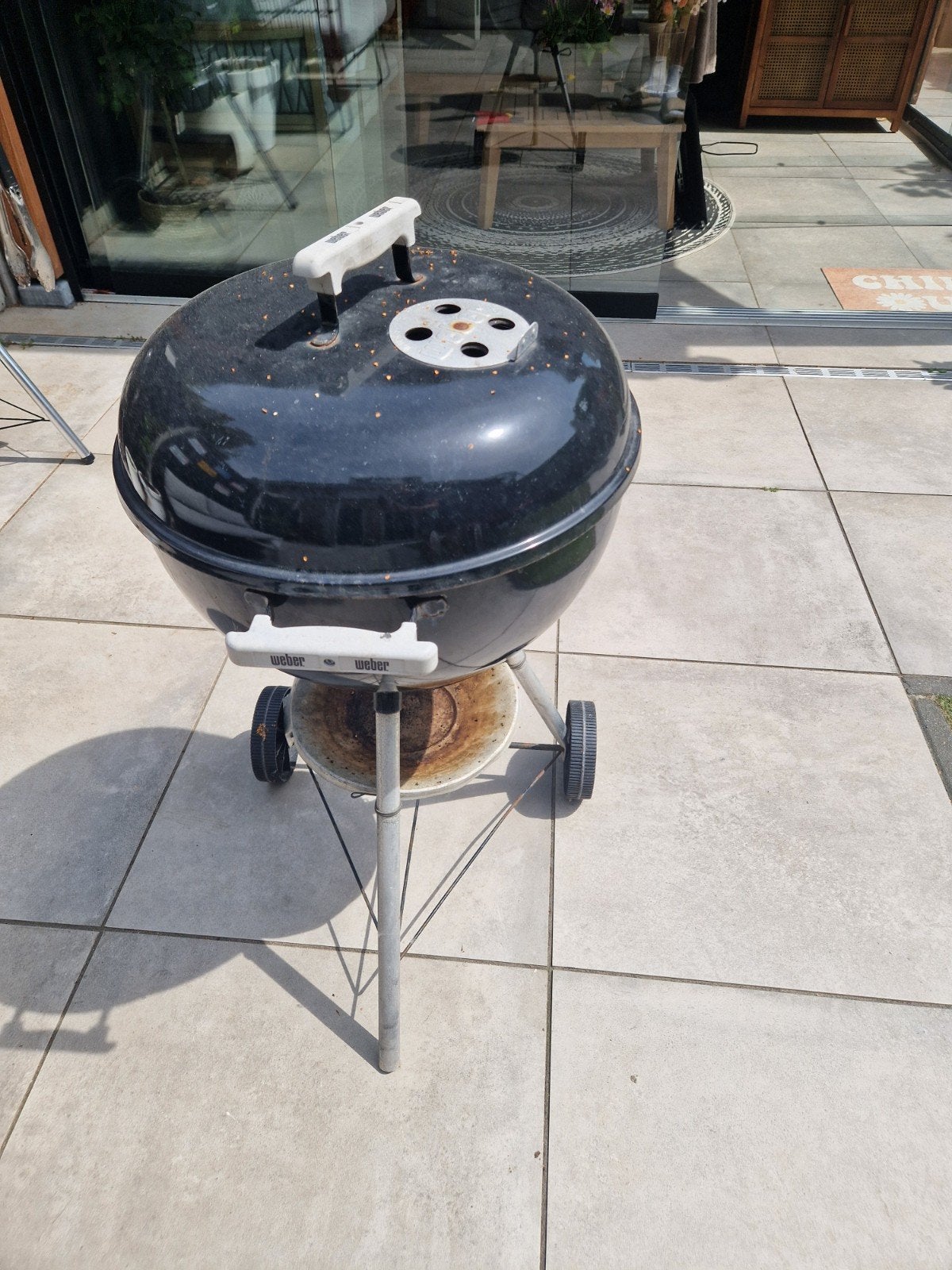 Weber barbecue 47cm, Ophalen, Gebruikt, Weber