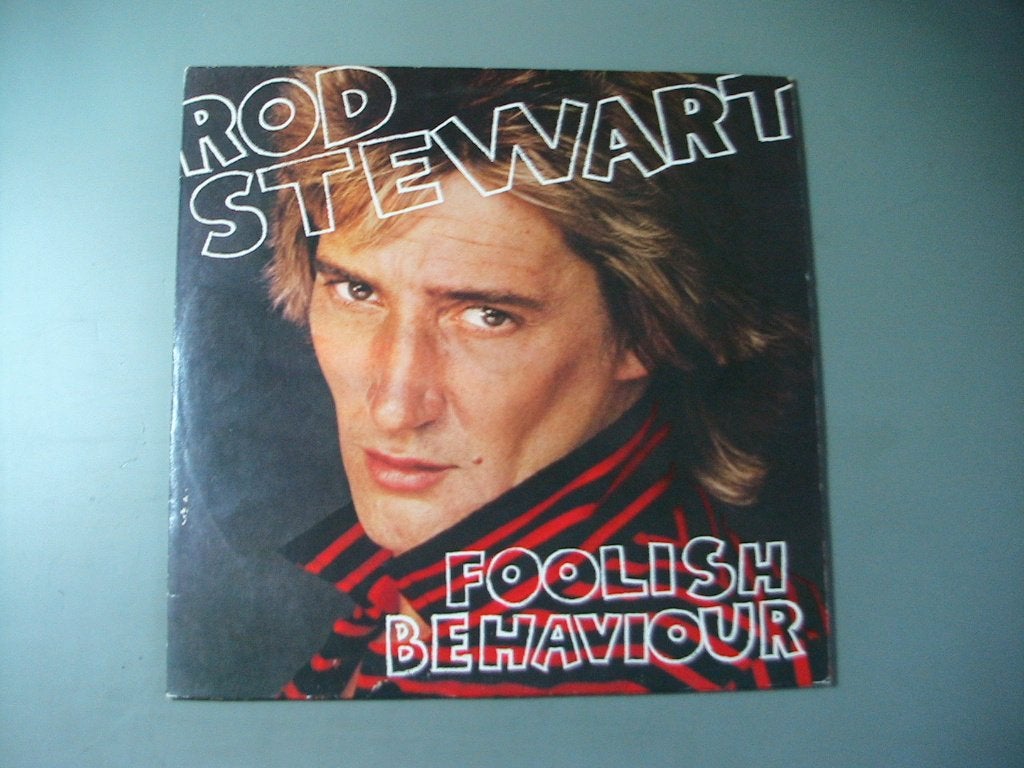 LP Rod Stewart - Foolish behaviour, Cd's en Dvd's, Verzenden, LP