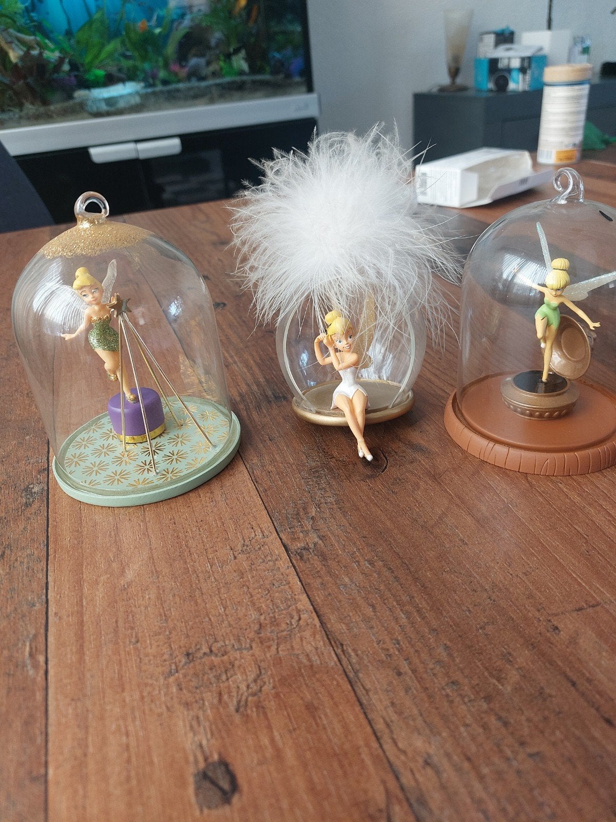 Tinkerbell  kersthanger, Ophalen of Verzenden, Mickey Mouse, Gebruikt, Beeldje of Figuurtje