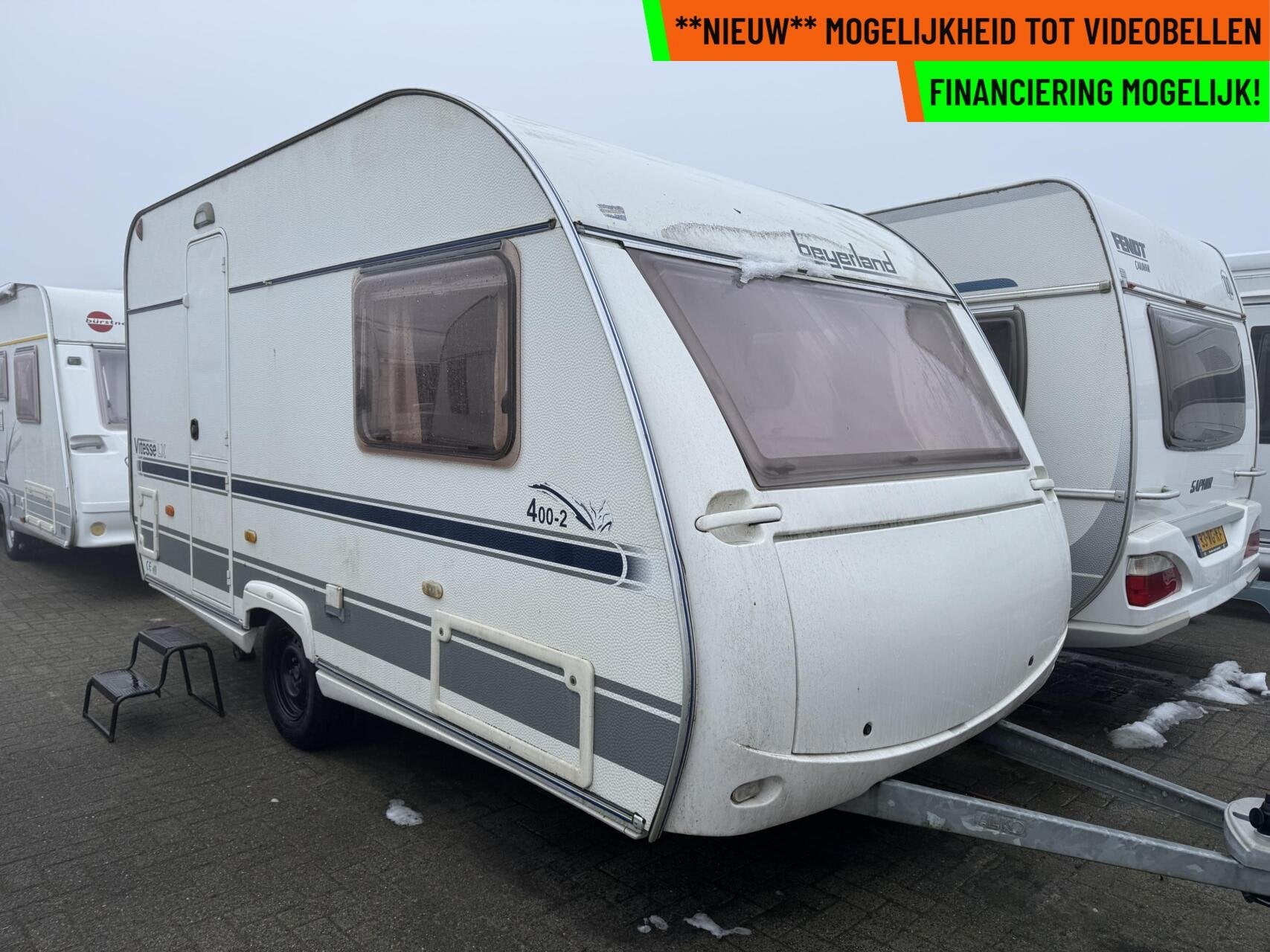 Beyerland VITESSE 400-2 LX RONDZIT, VOORTENT, FIETSENDRAGER, Hordeur, Rondzit, Tot en met 2, Bedrijf