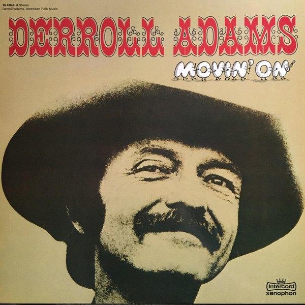 LP Derroll Adams - Movin' on, Ophalen, Gebruikt, 12 inch