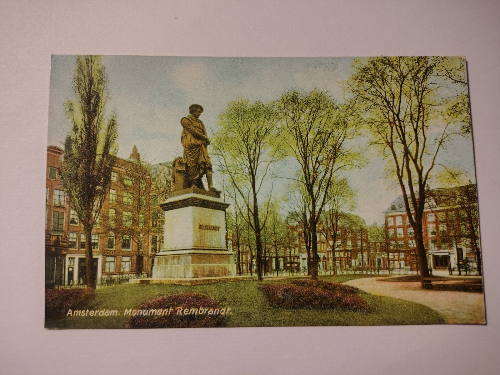 Amsterdam Monument Rembrandt., Ophalen of Verzenden, Noord-Holland
