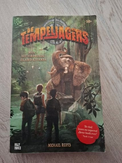 Michael Reefs, De Tempeljagers boek 1!, Ophalen of Verzenden, Gelezen, Michael Reefs