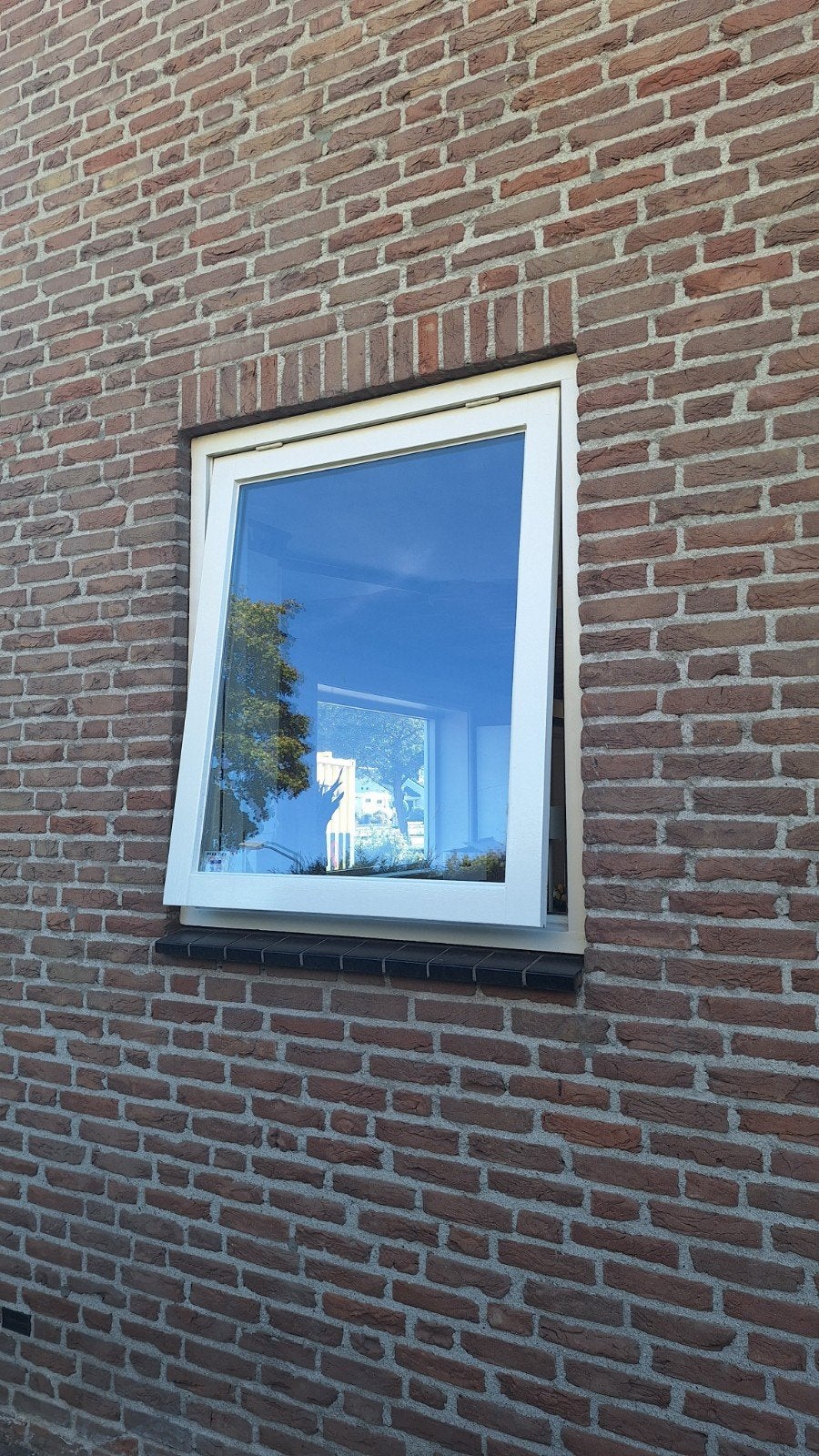 Gebruikt Gevelraam met Dubbelglas - Hoogte 80-120cm, Ophalen, Gevelraam of Ruit, Gebruikt, 80 tot 120 cm