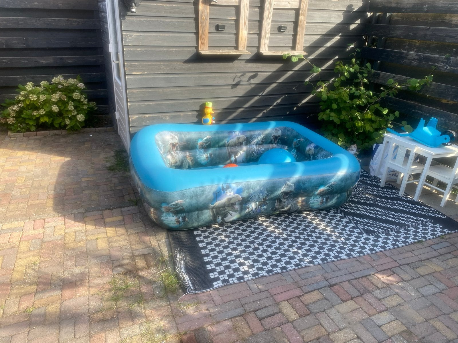 Opblaaszwembad Jurassic World, Tuin en Terras, Zwembaden, Gebruikt, Minder dan 80 cm, Opblaaszwembad, Ophalen of Verzenden