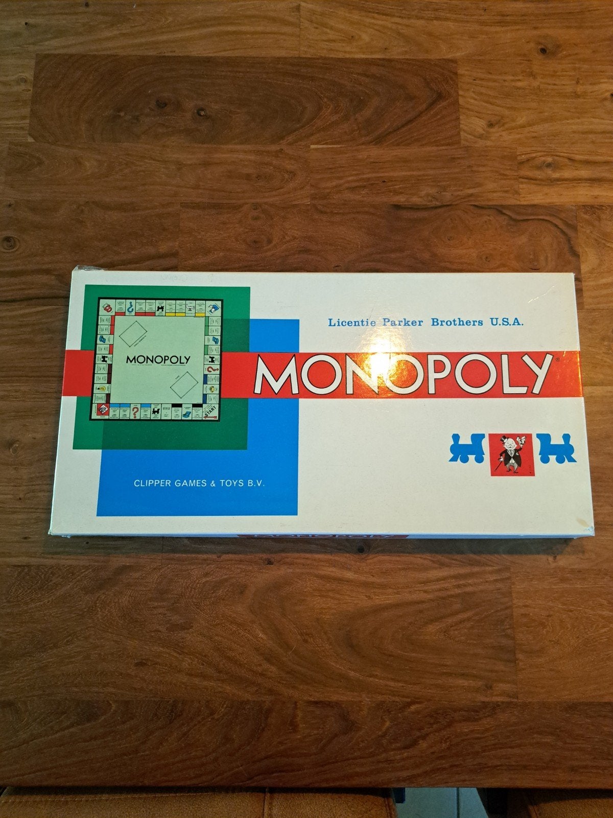 Vintage Monopoly Bordspel - Clipper Games & Toys B.V., Vijf spelers of meer, Ophalen of Verzenden, Gebruikt, Clipper Games & Toys B.V.