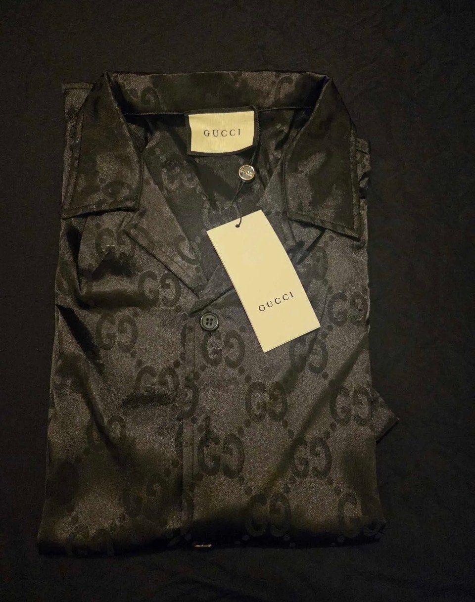 Gucci overhemd zwart of wit - Nieuw, Ophalen of Verzenden, Nieuw, Zwart, Overige halswijdtes